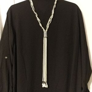 Y Pearl/Bead Necklace